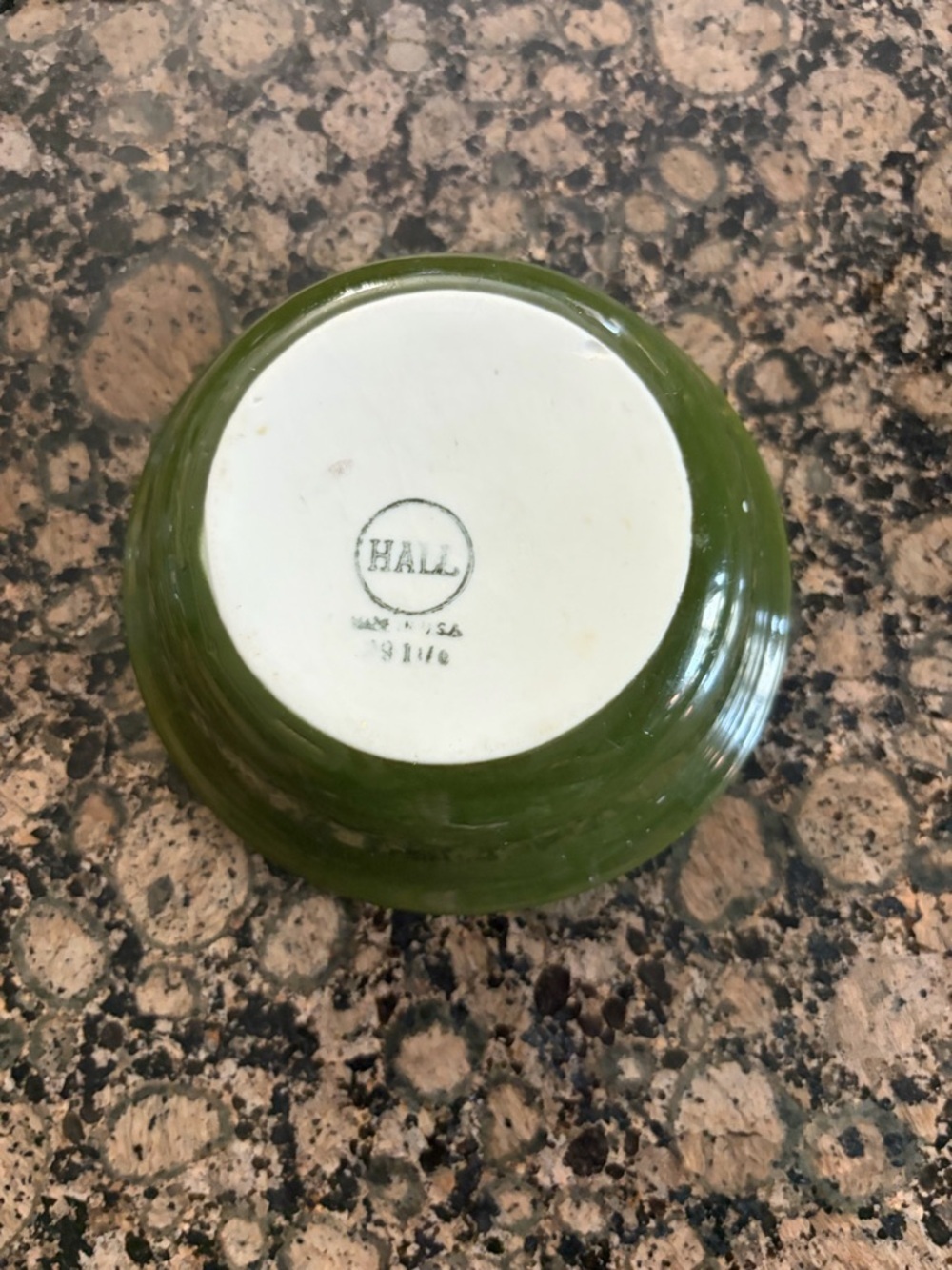 Hall Ovenproof Jade Green Mixing Bowl